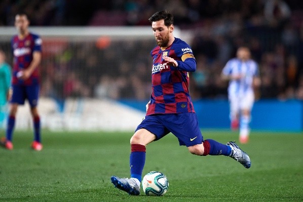 Lio Messi dejó Barcelona en el 2021 para partir al PSG de Francia. | Foto: Getty Images.