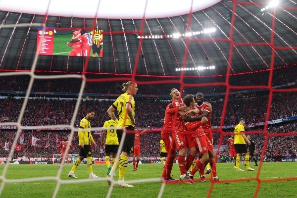 Borussia Dortmund no tuvo cómo frenar al Bayern Múnich. (Getty Images).