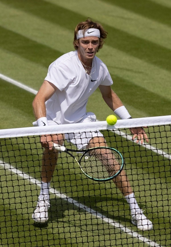 Rublev será otro de los que podrá volver a Wimbledon (Getty)