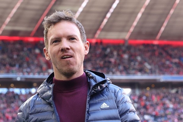 Julian Nagelsmann asoma como el favorito a tomar el mando del Chelsea. (Getty Images).