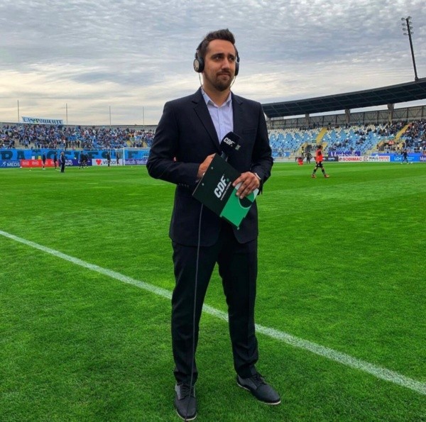 Marcelo Muñoz vivirá una histórica y emotiva transmisión junto a TNT Sports. | Foto: Instagram