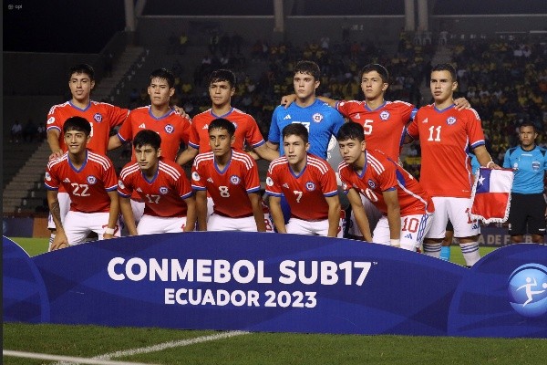 La Roja se mete en la siguiente fase del Sudamericano Sub 17 con empate ante Ecuador. (Foto: Photosport)