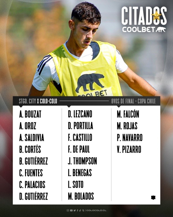 Foto: Comunicaciones Colo Colo