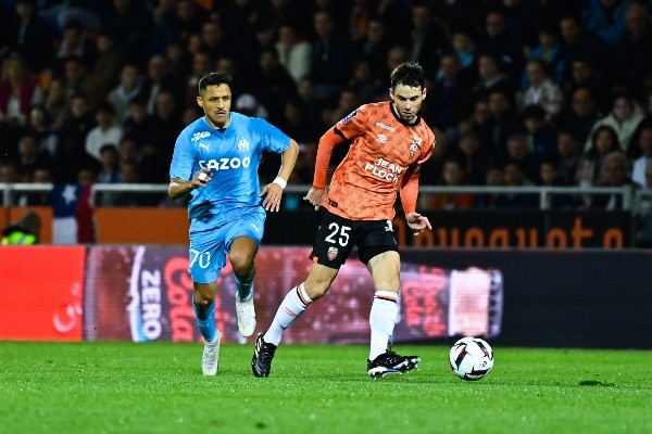 Alexis fue titular en el amargo empate del Marsella ante Lorient. | Foto: Imago