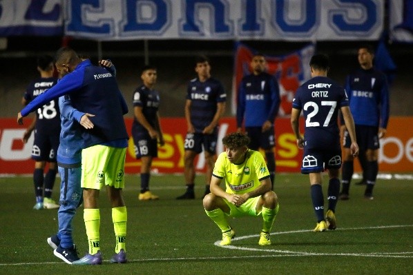 U. Católica eliminó a Deportes Colina en los penales. (Jonnathan Oyarzún/Photosport).