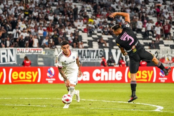 Lezcano no pudo marcar diferencias ante un equipo de la cuarta categoría del fútbol chileno. | Foto: Guillermo Salazar.