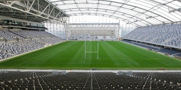 Forsyth Barr Stadium, Dunedin, Nueva Zelanda. Capacidad de 30 mil 700 espectadores | Austadiums