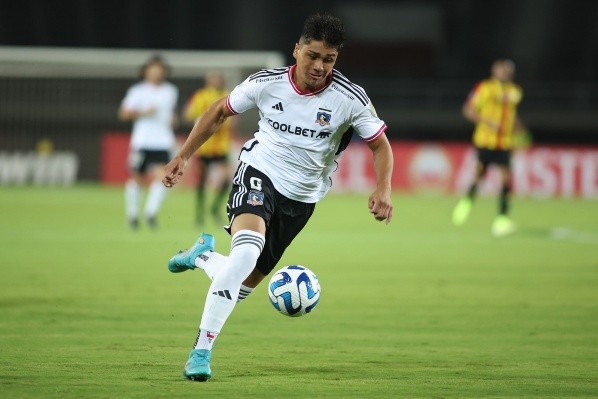 Damián Pizarro comandará nuevamente el ataque del Cacique tras hacerlo en el debut copero. | Foto: Colo Colo.