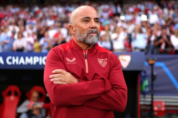 Jorge Sampaoli ganará en Brasil un sueldo muy similar al que ganó en su úlitmo paso por Sevilla en España. | Foto: Getty Images.
