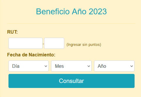 Subsidio Calefacción:    Consulta