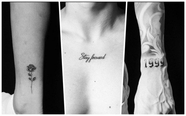 Los tatuajes realizados para Ignacio Tapia. Foto: @Hs_tatuajes.
