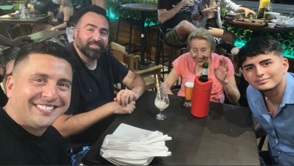 La familia de Jaime García en Brasil.