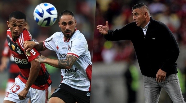 Ñublense cayó ante Flamengo y Jaime García quedó muy molesto por la situación. | Foto: Getty / Photosport