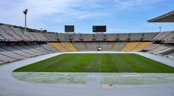 El Barcelona jugará en el Estadio Olímpico Lluís Companys durante la temporada 2022-23. | Foto: Getty Images.