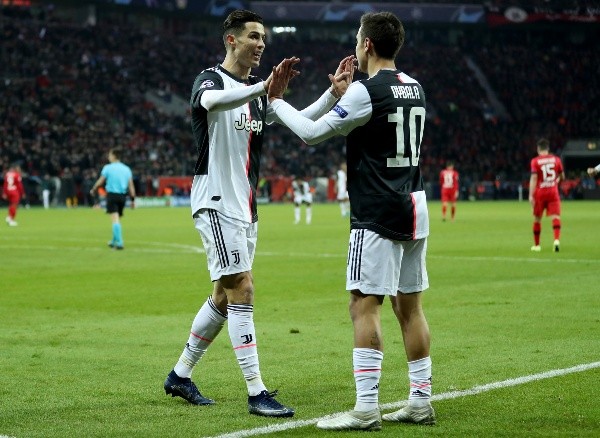 Paulo Dybala le dijo a Cristiano Ronaldo que lo odiaba por la forma en que los argentinos lo tratan en su lucha con Lionel Messi. Foto: Getty Images