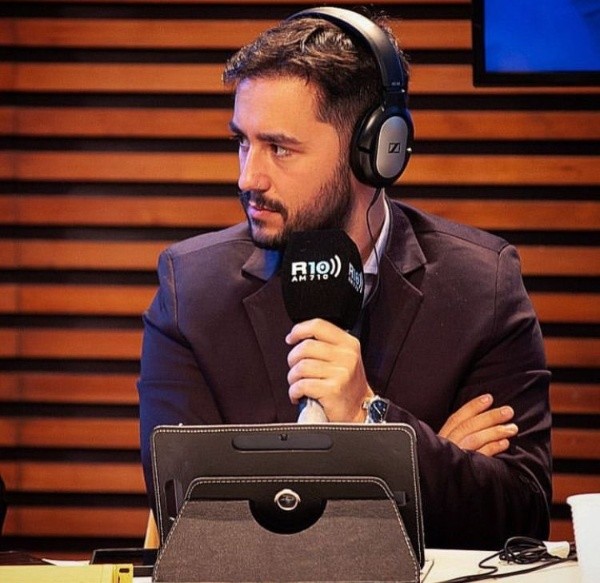 Nacho Genovart, el periodista que lanzó la información del posible cambio de sede para el Colo Colo vs. Boca Juniors.
