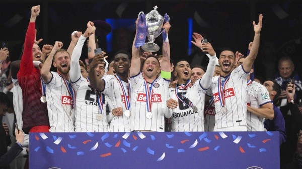 Toulouse se clasificó a la Europa League tras ganar la Copa de Francia. Foto: IMAGO.