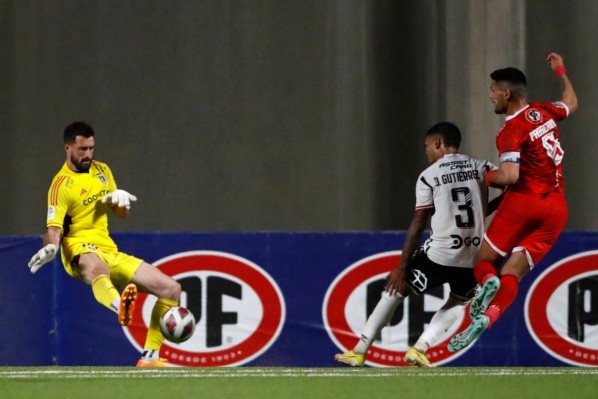 Fernando de Paul fue una buena figura en el 0-0 ante Unión La Calera del pasado viernes. | Foto: Photosport.