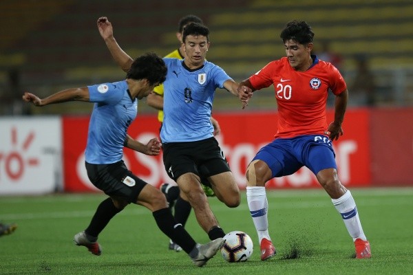 Luis Rojas jugó en 2019 el Sudamericano Sub 17 de Lima con la Roja. | Foto: Photosport