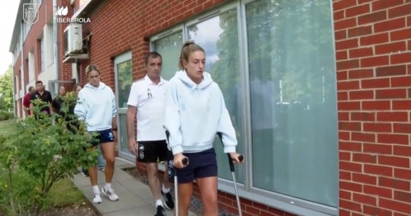 Alexia Putellas estuvo fuera 299 días tras la rotura del LCA de su rodilla izquierda | Foto: Liga Iberdrola